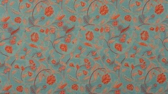 Pattern Flower Red Blue Background Patterns Wallpaper