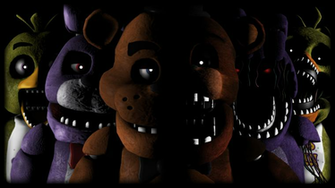 Sfm Fnaf Main Menu Style Poster By Lonewolfhbs