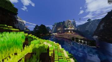 Minecraft Scenery Wallpaper On