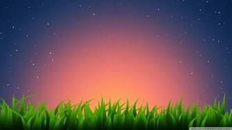 Grass Illustration Wallpaper