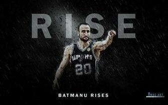 Manu Ginobili Rise Wallpaper By Tmaclabi