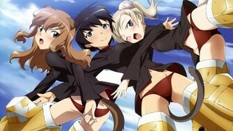 Japanese Tolansration Strike Witches Wallpaper