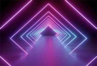 Illuminate The Night With Glowing Colors Wallpaper