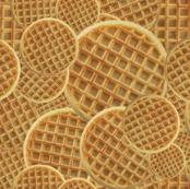 Waffles Wallpaper Costumewrangler Spoonflower