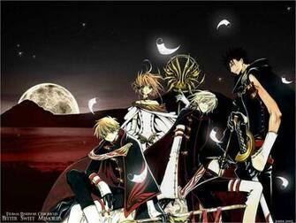 Syaoran Sakura Fai And Kurogane Moon Wallpaper Clamp Animes
