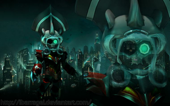 Darkgenex Emperor Of Rapture Wallpaper By Ibarragei On