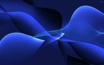 Blue Waves Wallpaper Abstract