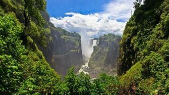Victoria Falls Zimbabwee Wallpaper