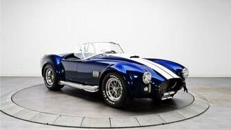 Shelby Cobra Blue Manual X Close