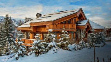 Ski Lodge HD Wallpaper Background Image