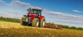 Wallpaper Tractor Massey Ferguson Worldwide Fields