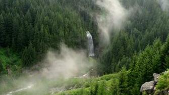Wilderness Falls HD Wallpaper