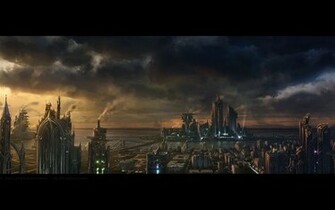 Futuristic City Wallpaper