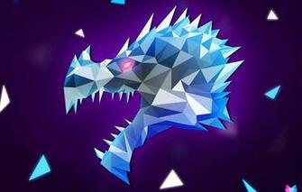 Wallpaper Line Dragon Triangles Angle Geometry Jaw