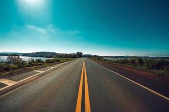 Long Road Wallpaper Image