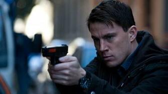 Channing Tatum With Gun Desktop Wallpaper Background