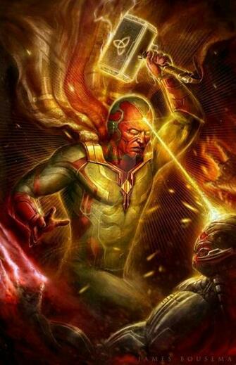Vision Wallpaper Dc Marvel Etc Universo