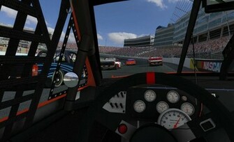 Inside Point Of Chevrolet Silverado At Lowe S Motor Speedway