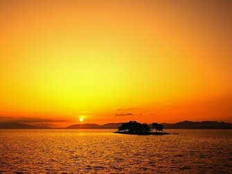 Warning My Bumi Japanese Scenery Wallpaper