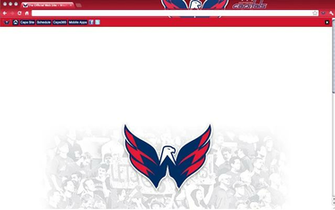 Washington Capitals Browser Themes Official