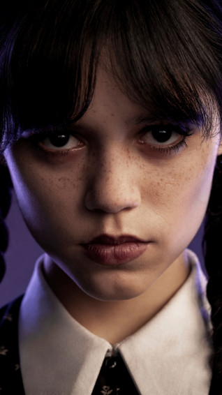 Wednesday Addams Jenna Ortega 4k Wallpaper iPhone HD Phone 6690h