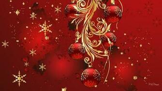 Glitter Christmas Wallpaper