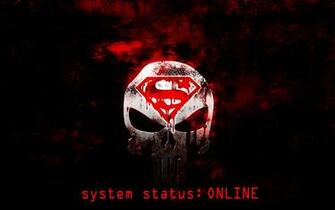 Superman Punisher Logo Wallpaper Online By S1nwithm3 On