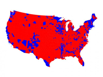 Election Map Wallpaper