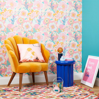 Stupid Cupid Wallpaper In Mint Green Lust Home