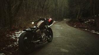 Forest Road Wallpaper