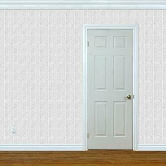 Wrought Studio Mahika Chevon Wallpaper Panel Wayfair