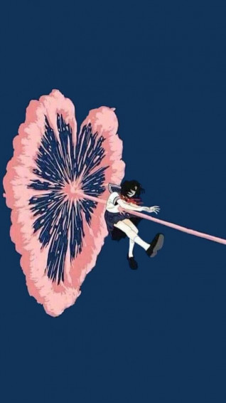 That Way Wallpaper Aesthetic Anime Cute Cartoon