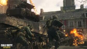E3 Call Of Duty Wwii S Campaign Has Lots Action Little