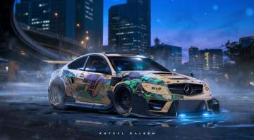 Khyzyl Saleem Car Mercedes Benz C63 Amg Wallpaper