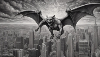Flying Gargoyle Ai Generated Artwork Nightcafe Creator