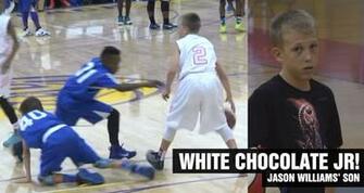 Jason Williams Son White Chocolate Jr Breaking Ankles