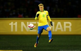 Neymar Background Brazil Flag