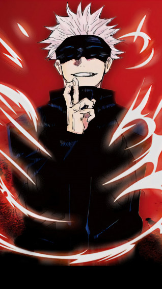 Satoru Gojo Jujutsu Kaisen 4k Phone iPhone Wallpaper 3121a