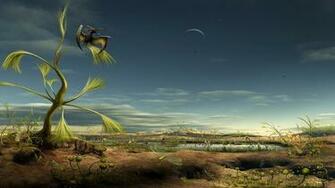Prehistoric Scenery Wallpaper