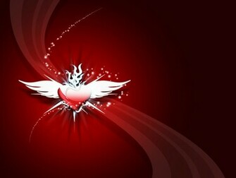 Love Abstract Background Ppt Templates