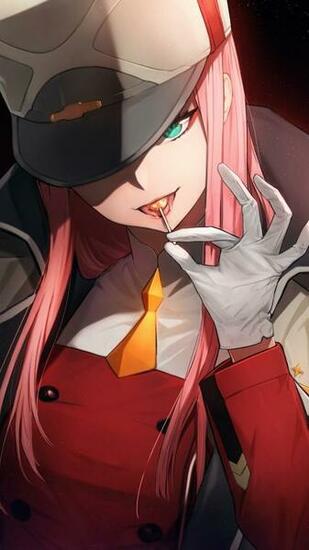 Darling In The Franxx Zero Two Pink