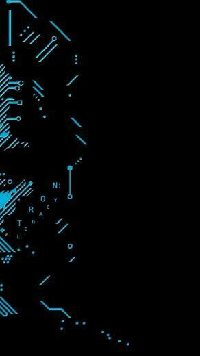 Cool Tron Legacy Design iPhone Wallpaper