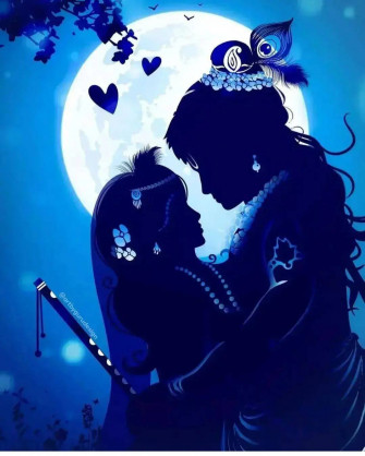 Cute Radha Krishna Wallpaper