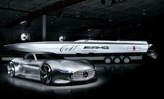Amg Vision Gt Cigarette Boat Revealed Motorward