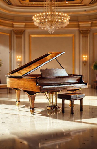 Grand Piano Wallpaper