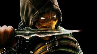Mortal Kombat X Scorpion With Knife Close