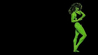 She Hulk Marvel Comics Superhero Wallpaper