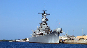 Warship Battleships Uss Missouri Wallpaper HD