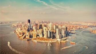 Skyscraper City New York Wallpaper Ny Buildings