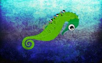 Seahorse Background